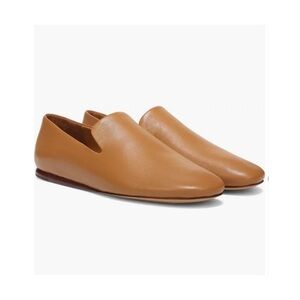 Vince leather tan loafers